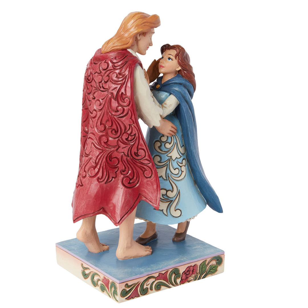 The Beauty of Love (Belle and Prince Love Figurine) - Disney Traditions by Jim Shore