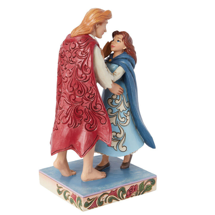 The Beauty of Love (Belle and Prince Love Figurine) - Disney Traditions by Jim Shore