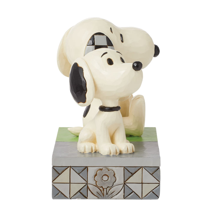 I Remember You (1950's vs Modern Snoopy Figurine) - Peanuts by Jim Shore