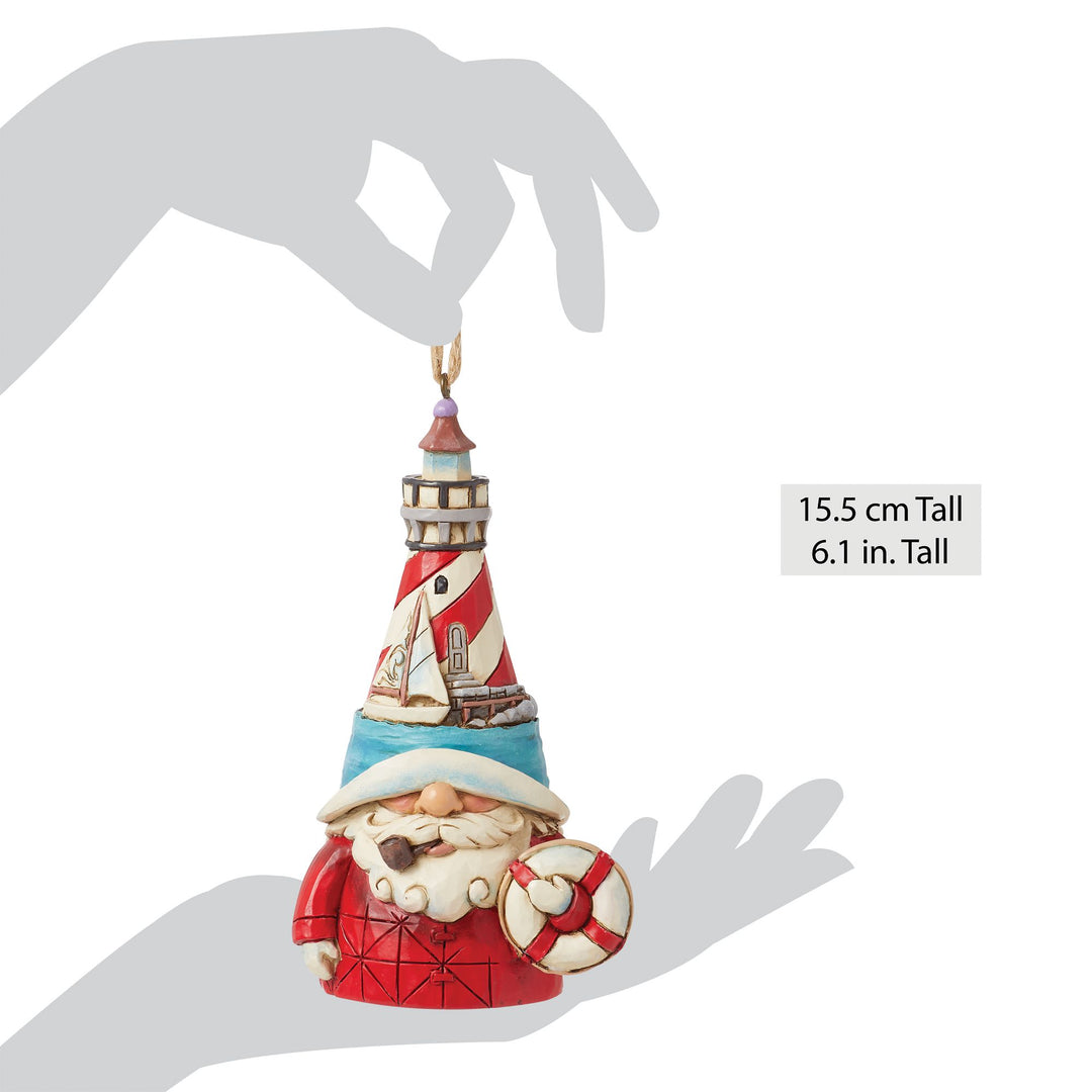 Lighthouse Gnome Hanging Ornament - Heartwood Creek by Jim Shore