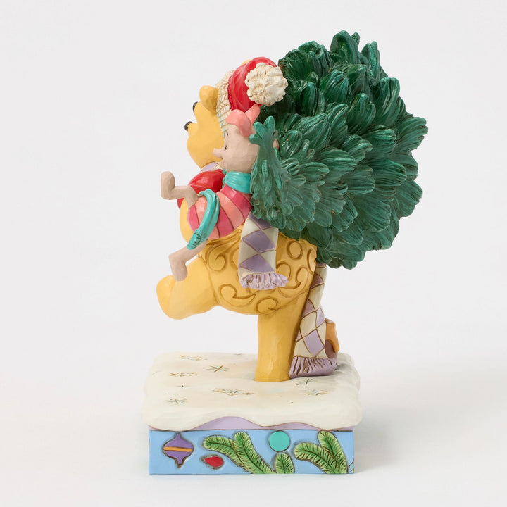 A Tree for Two (Winnie the Pooh & Piglet with Christmas Tree)
