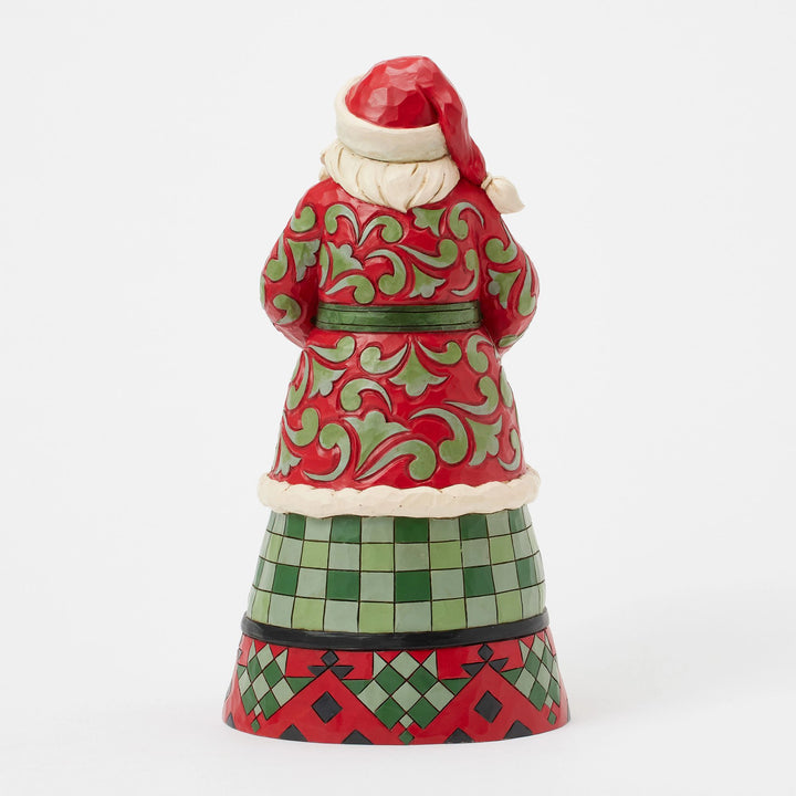 Highland Holiday (Santa with Red Truck)