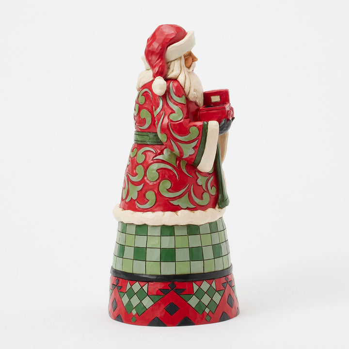 Highland Holiday (Santa with Red Truck)
