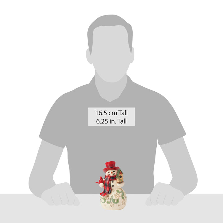 Youe Mean Snow Much to Me (Snowman with Red Hat) - Heartwood Creek by Jim Shore