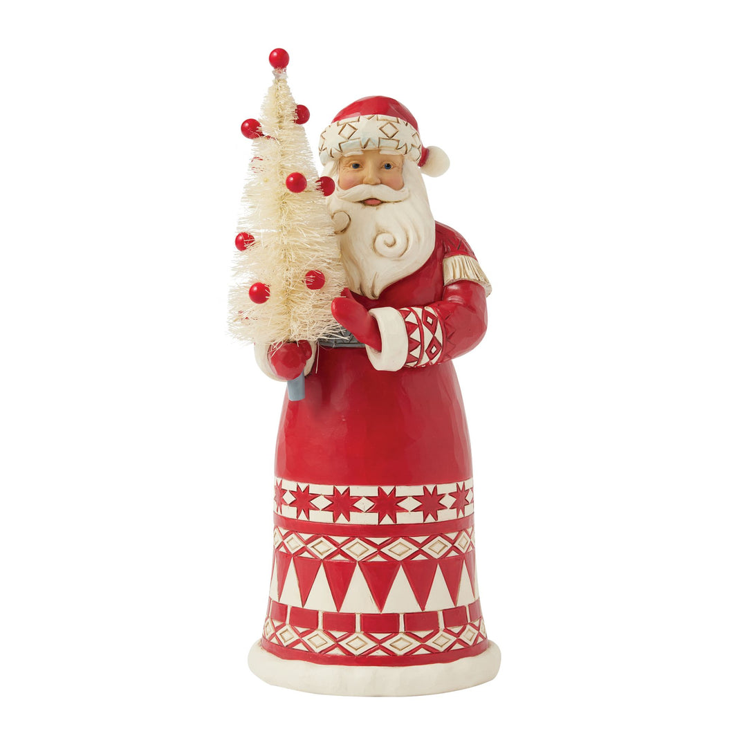 Nordic Winter Wishes (Nordic Santa with Tree)