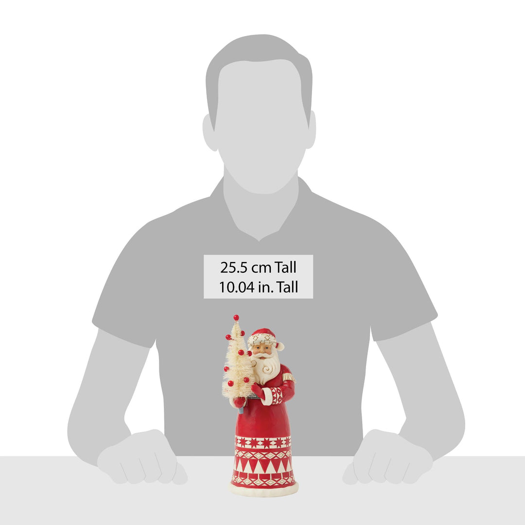 Nordic Winter Wishes (Nordic Santa with Tree)