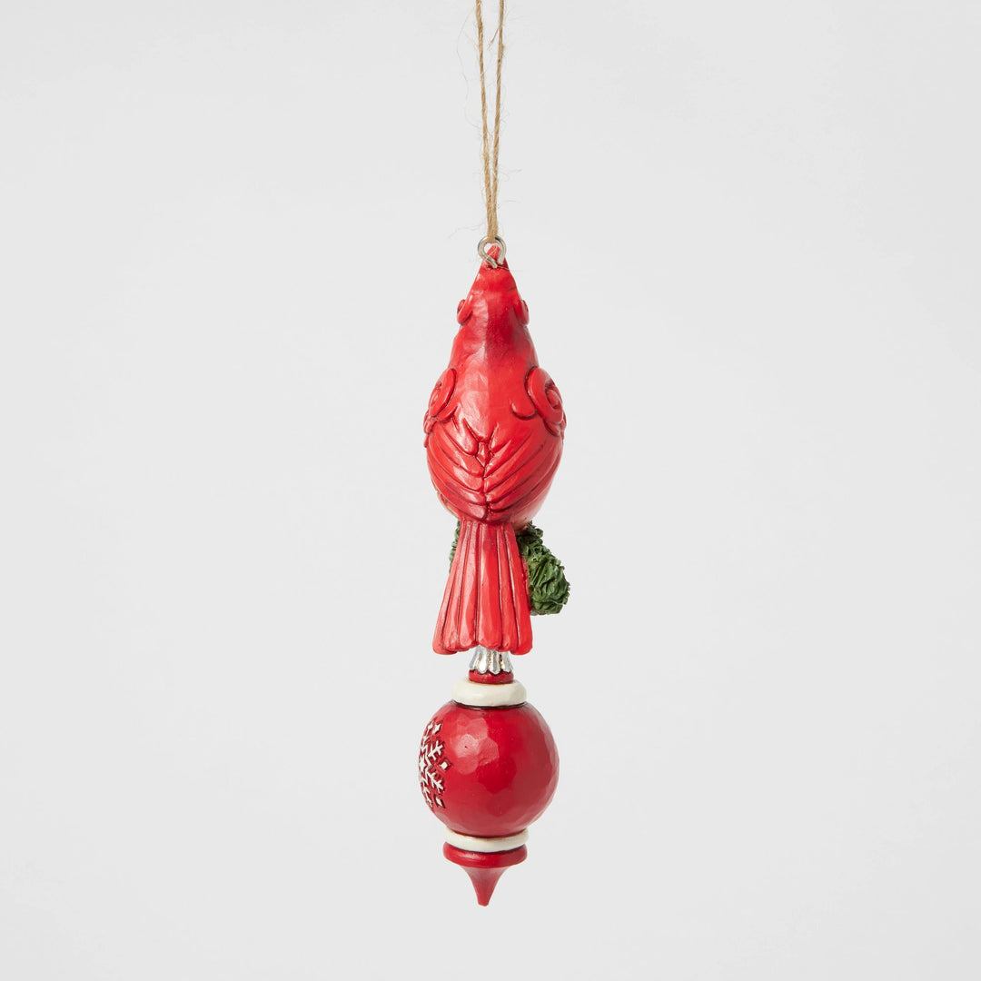 Nordic Noel Cardinal Hanging Ornament