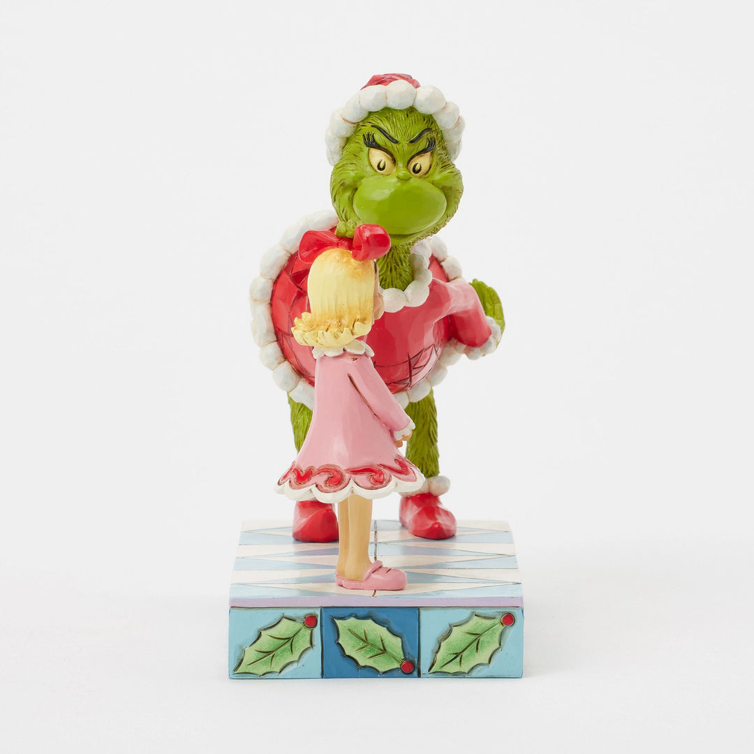 The Grinch Patting Cindy-Lou on the Head Figurine
