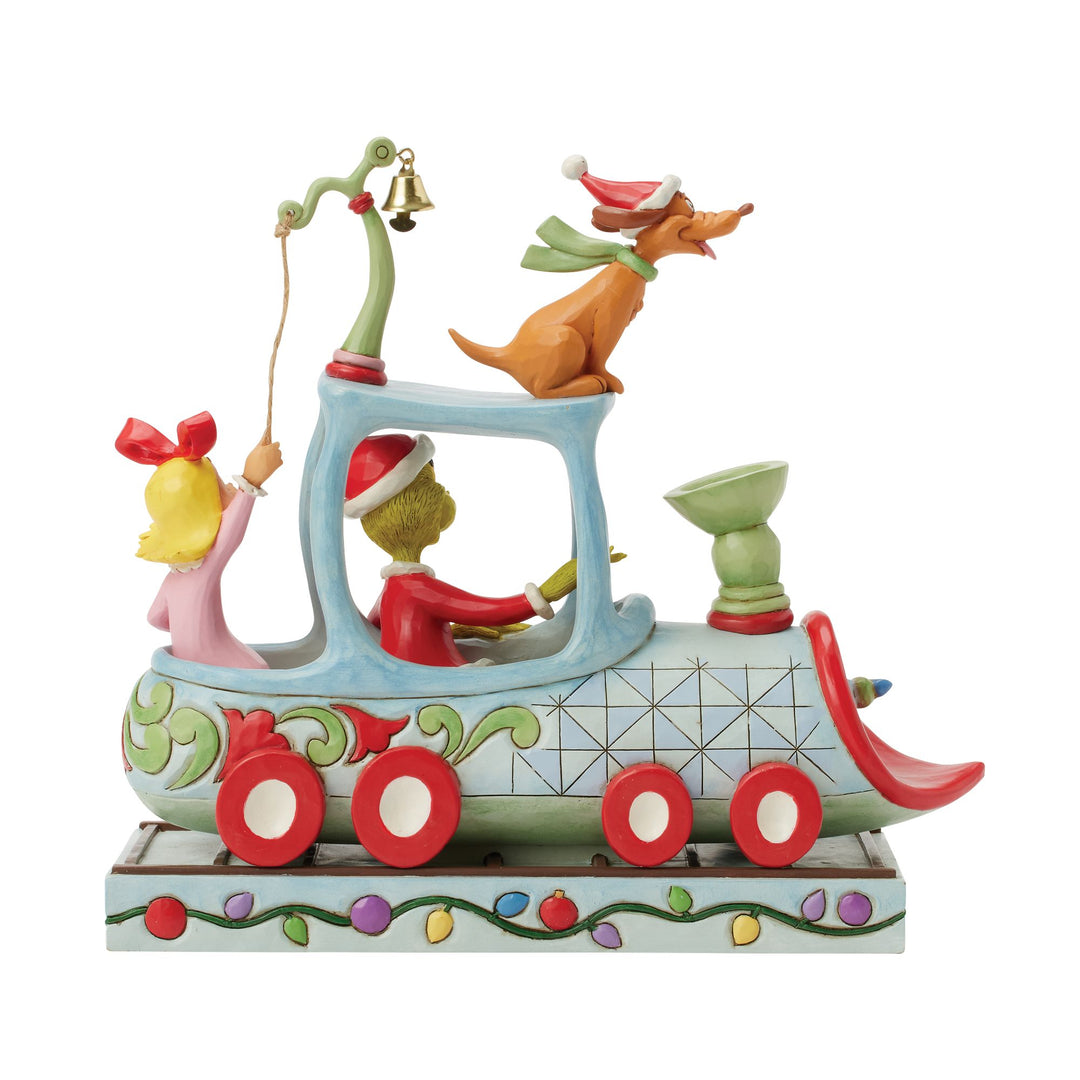 Grinch Train Figruine - The Grinch by Jim Shore
