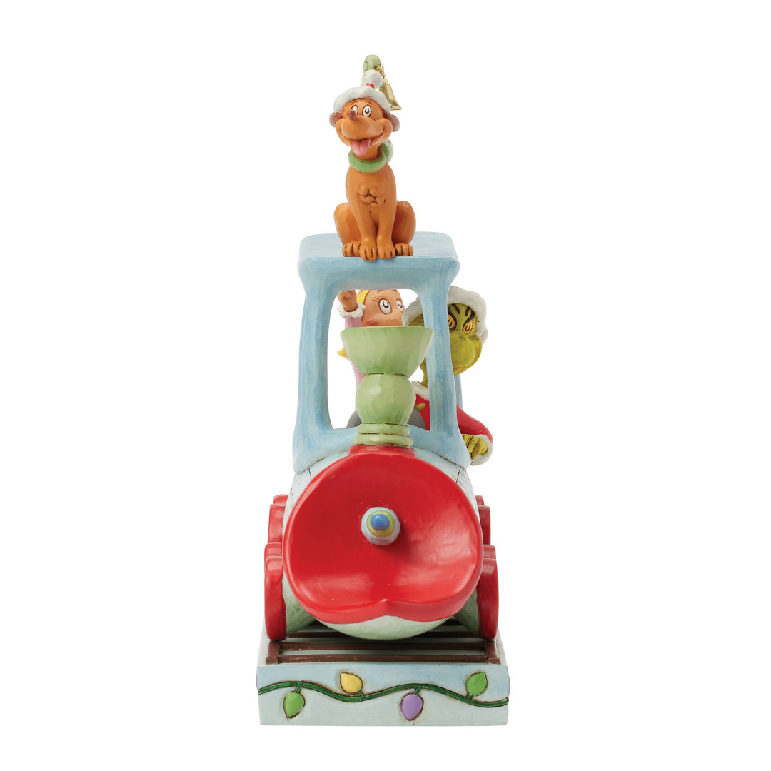 Grinch Train Figruine - The Grinch by Jim Shore