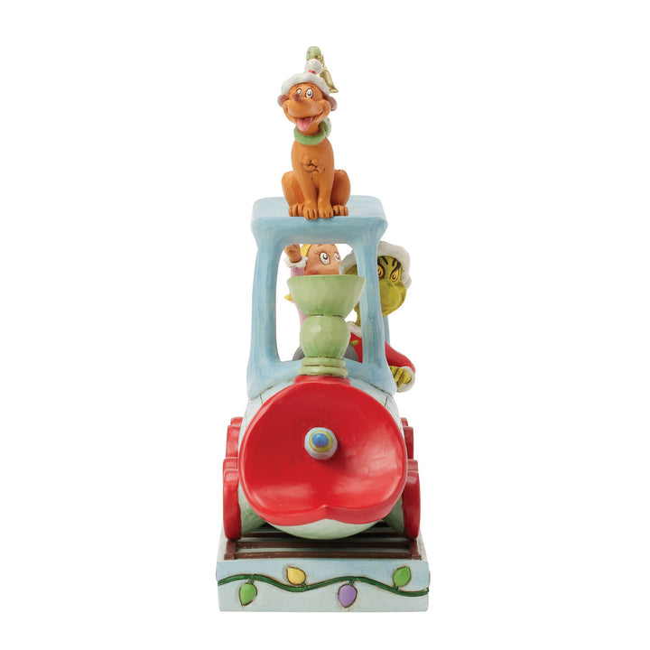 Grinch Train Figruine - The Grinch by Jim Shore