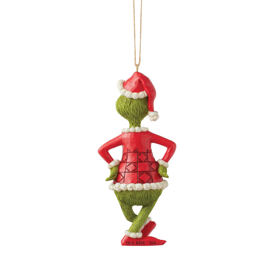 The Grinch with Hands on Hips Hanging Ornament - The Grinch by Jim Shore