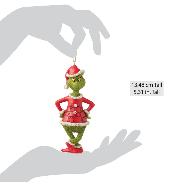 The Grinch with Hands on Hips Hanging Ornament - The Grinch by Jim Shore