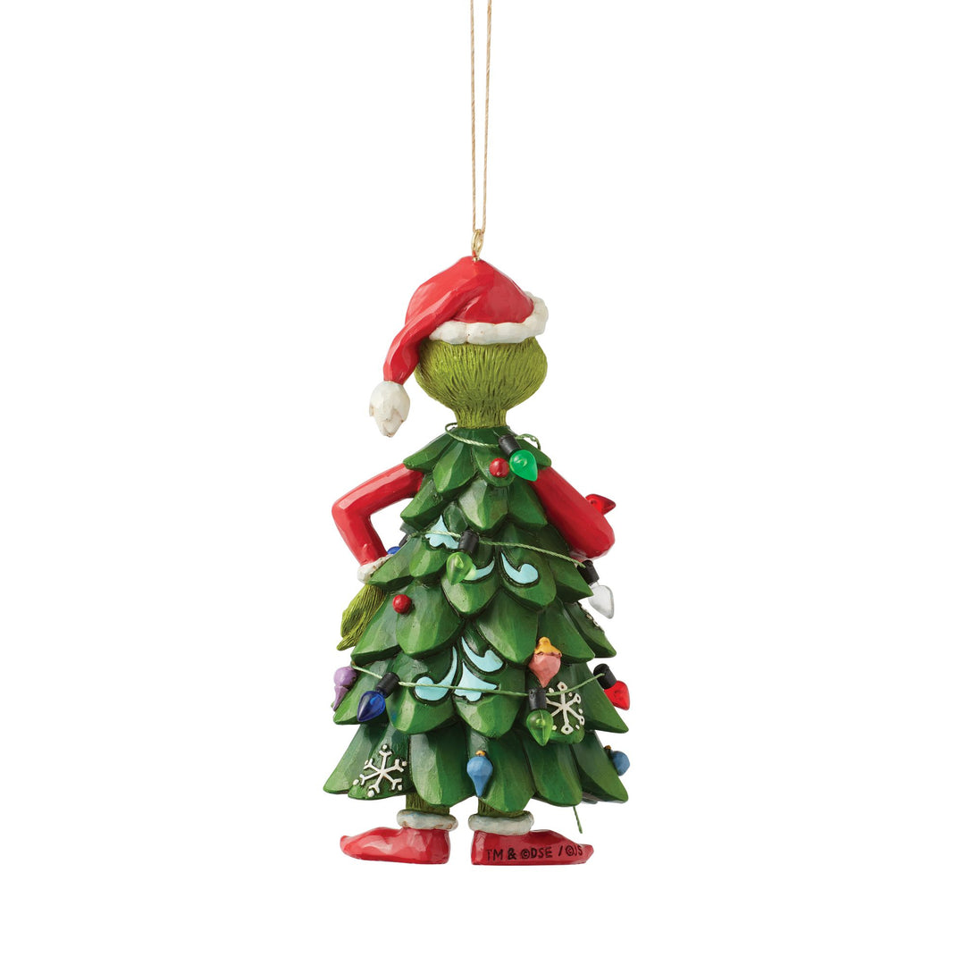 Grinch as a Christmas Tree Hanging Ornament - The Grinch by Jim Shore