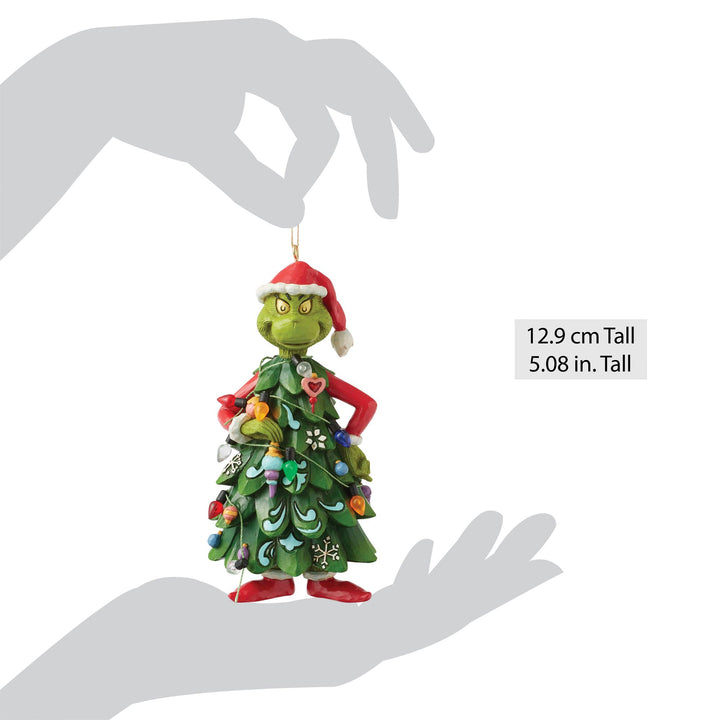 Grinch as a Christmas Tree Hanging Ornament - The Grinch by Jim Shore