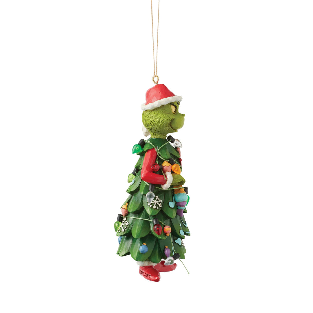 Grinch as a Christmas Tree Hanging Ornament - The Grinch by Jim Shore