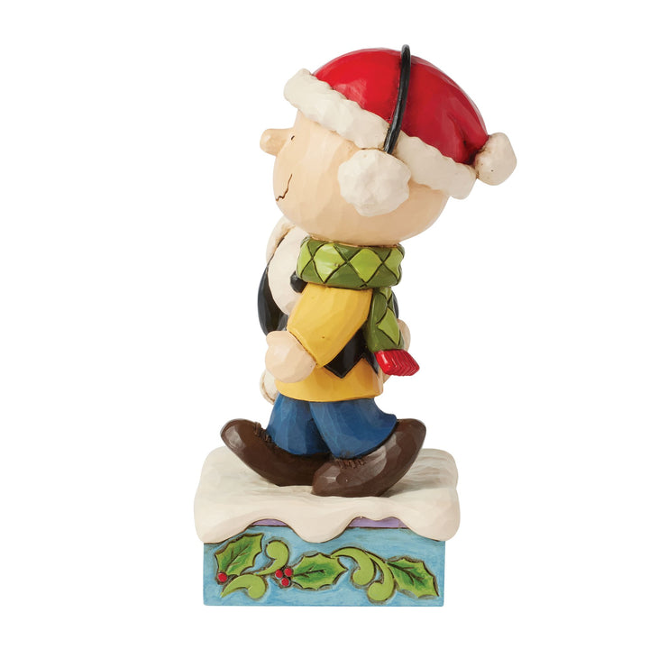 Bundled in Friendship (Charlie Brown & Snoopy Wrapped in Scarf) - Peanuts by Jim Shore