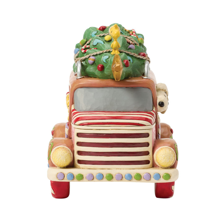 Gingerbread Joyride (Gingerbread Christmas Van) - Peanuts by Jim Shore