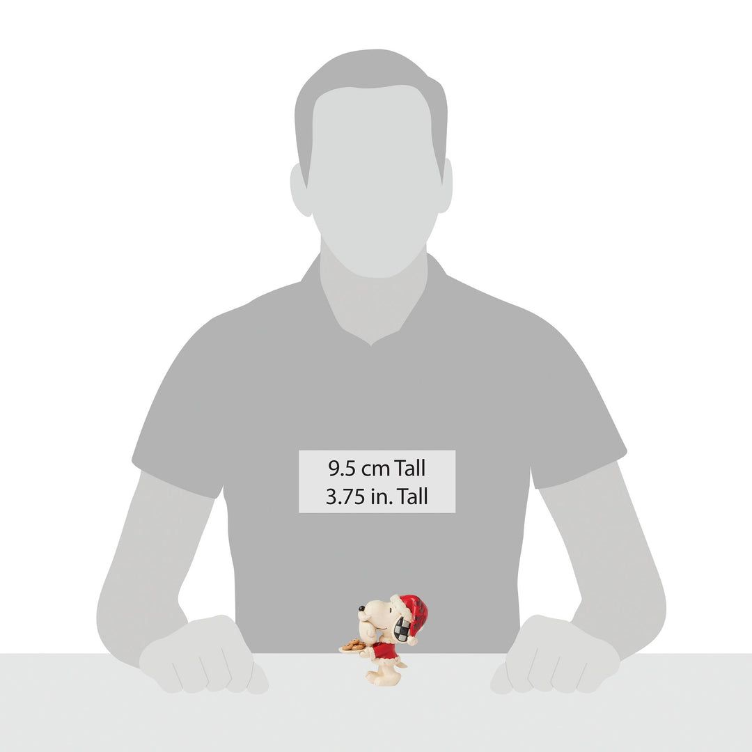 Snoopy Christmas Elf Mini Figurine - Peanuts by Jim Shore