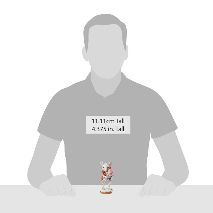 Homemade Happiness (Gingerbread Mouse with Cupcake) - Heartwood Creek by Jim Shore