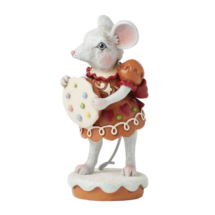 Sugar and Spice Make Christmas Nice (Gingerbread Mouse with Cookie) - Heartwood Creek by Jim Shore