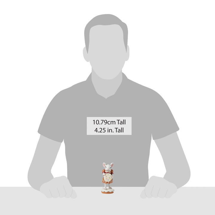 Sugar and Spice Make Christmas Nice (Gingerbread Mouse with Cookie) - Heartwood Creek by Jim Shore