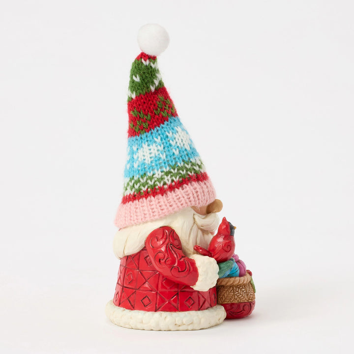 Gnome with Knitted Hat