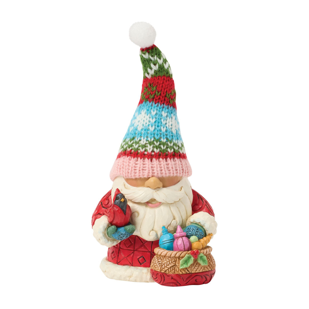 Gnome with Knitted Hat