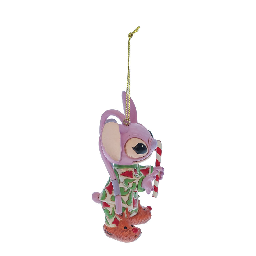 Angel in Christmas PJs Hanging Ornament