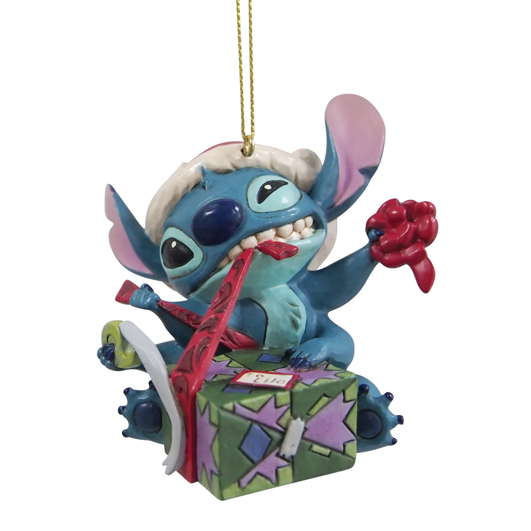 Stitch Unwrapping Christmas Gift Hanging Ornament