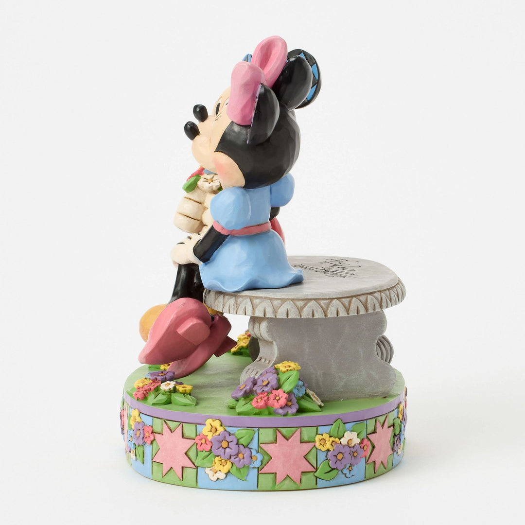 A Blooming Romance (Mickey and Minnie Bench)