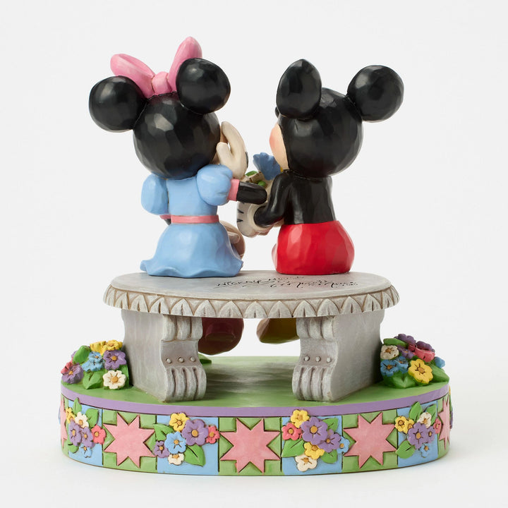 A Blooming Romance (Mickey and Minnie Bench)