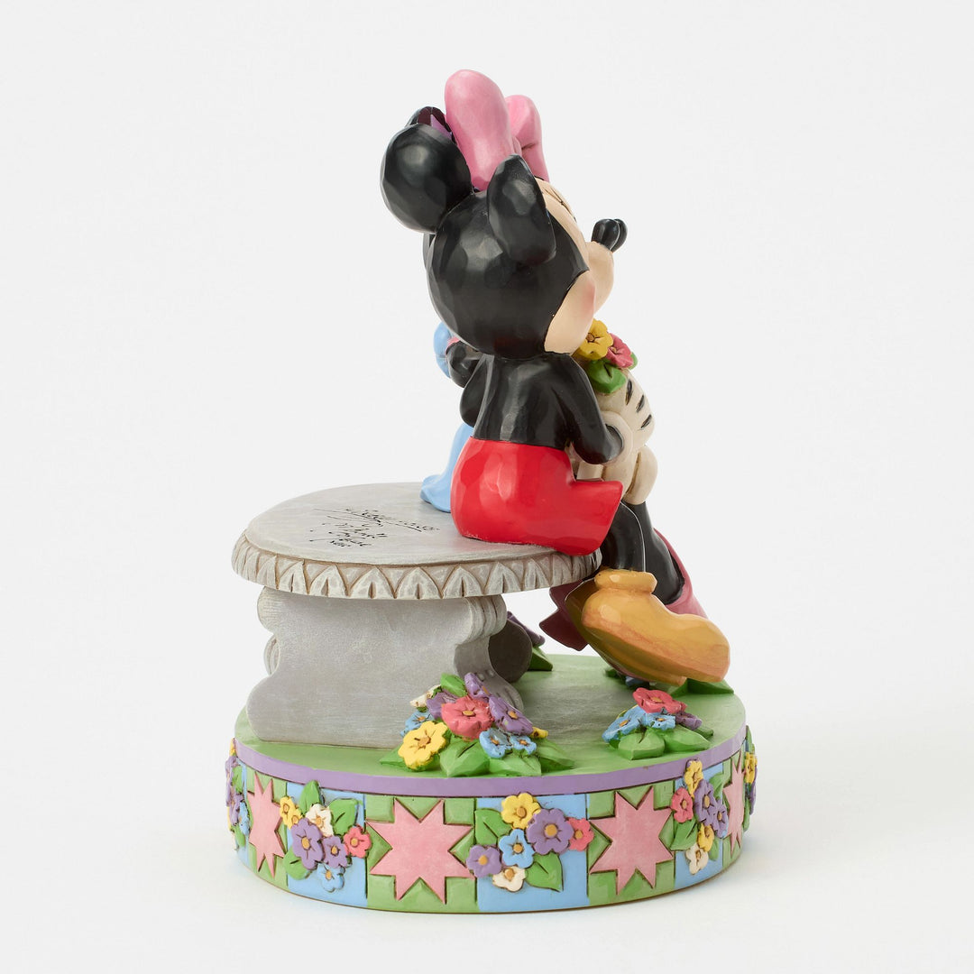 A Blooming Romance (Mickey and Minnie Bench)