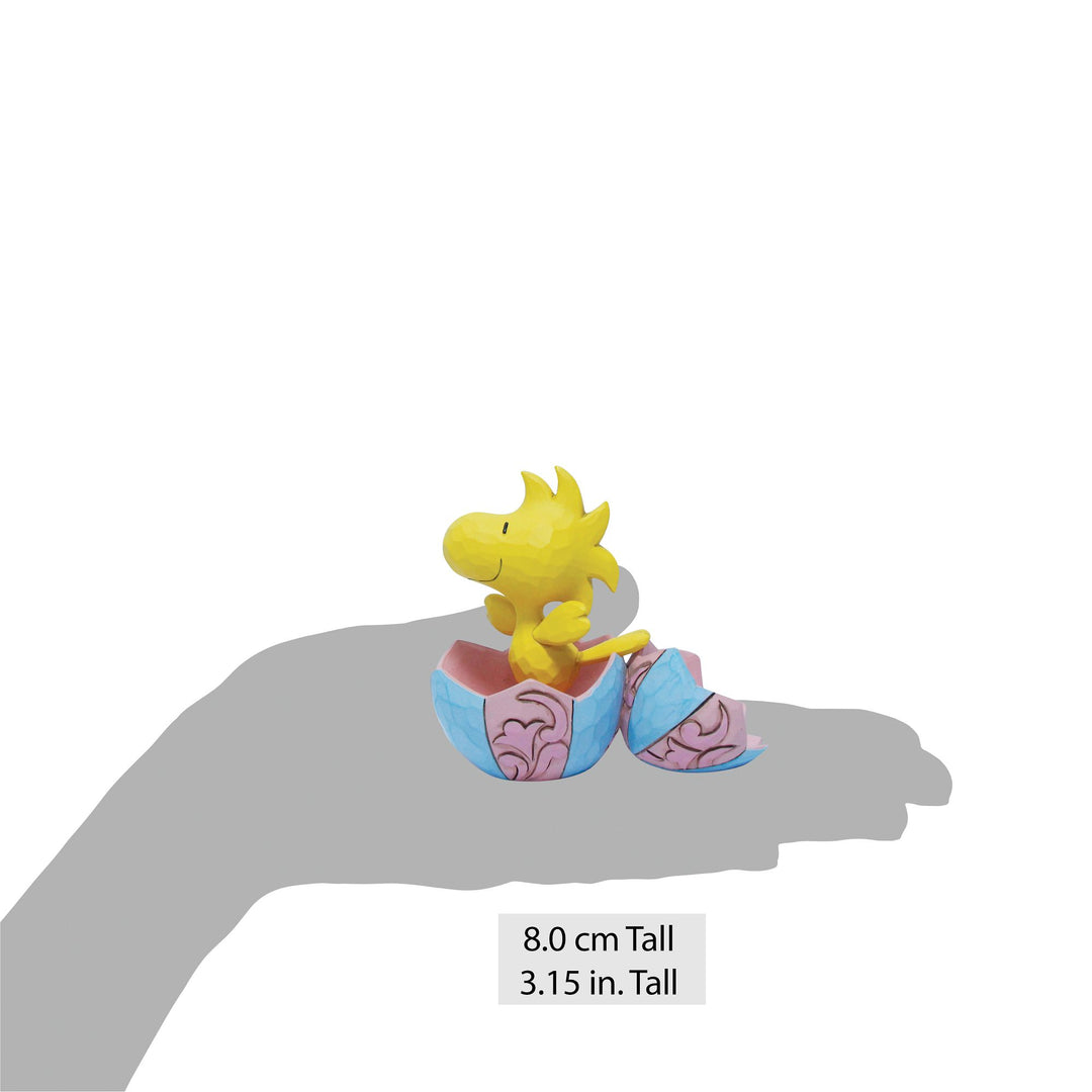 Woodstock Popping Out of an Easter Egg