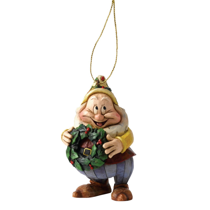 Happy Snow White Hanging Ornament - Disney Traditions by Jim Shore
