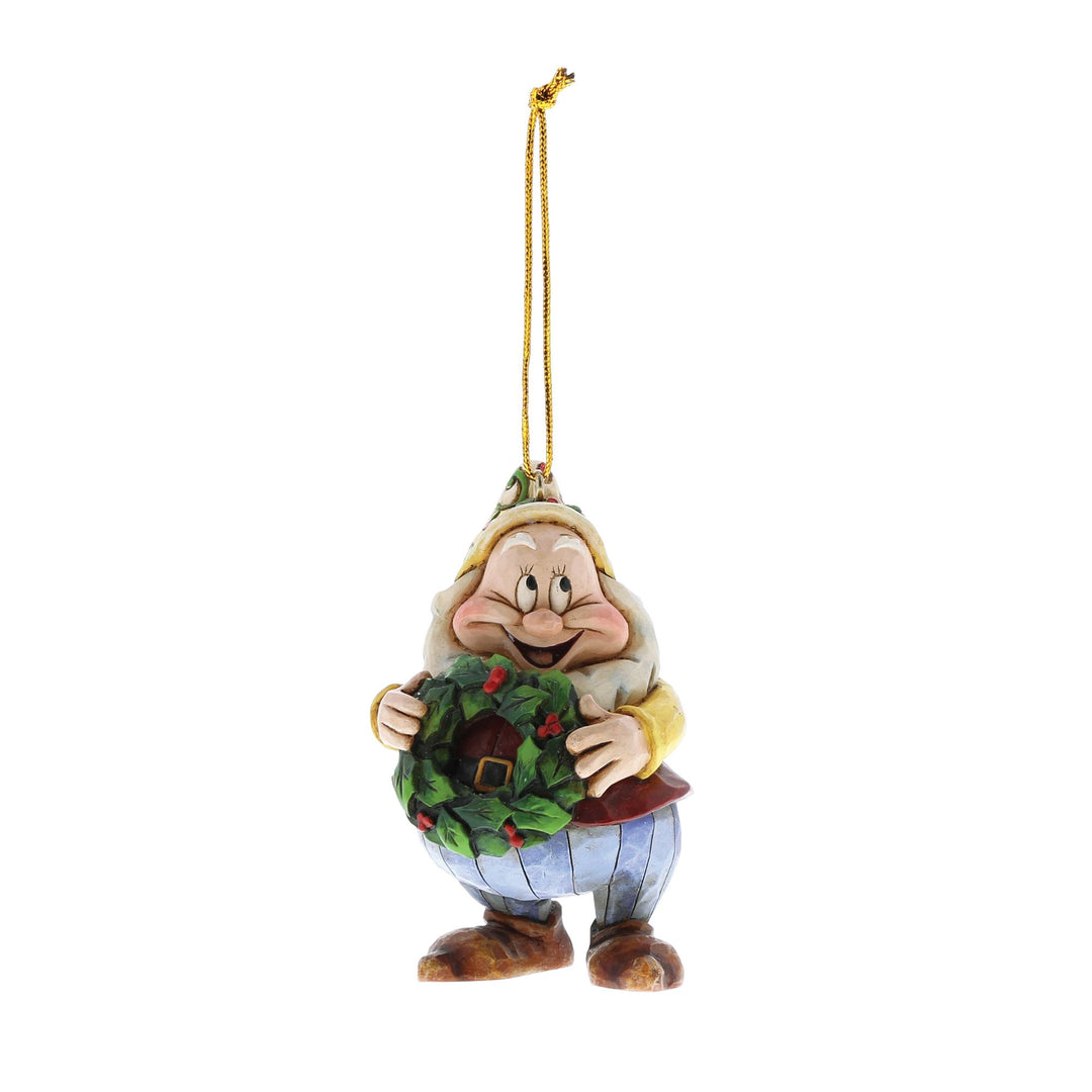 Happy Snow White Hanging Ornament - Disney Traditions by Jim Shore
