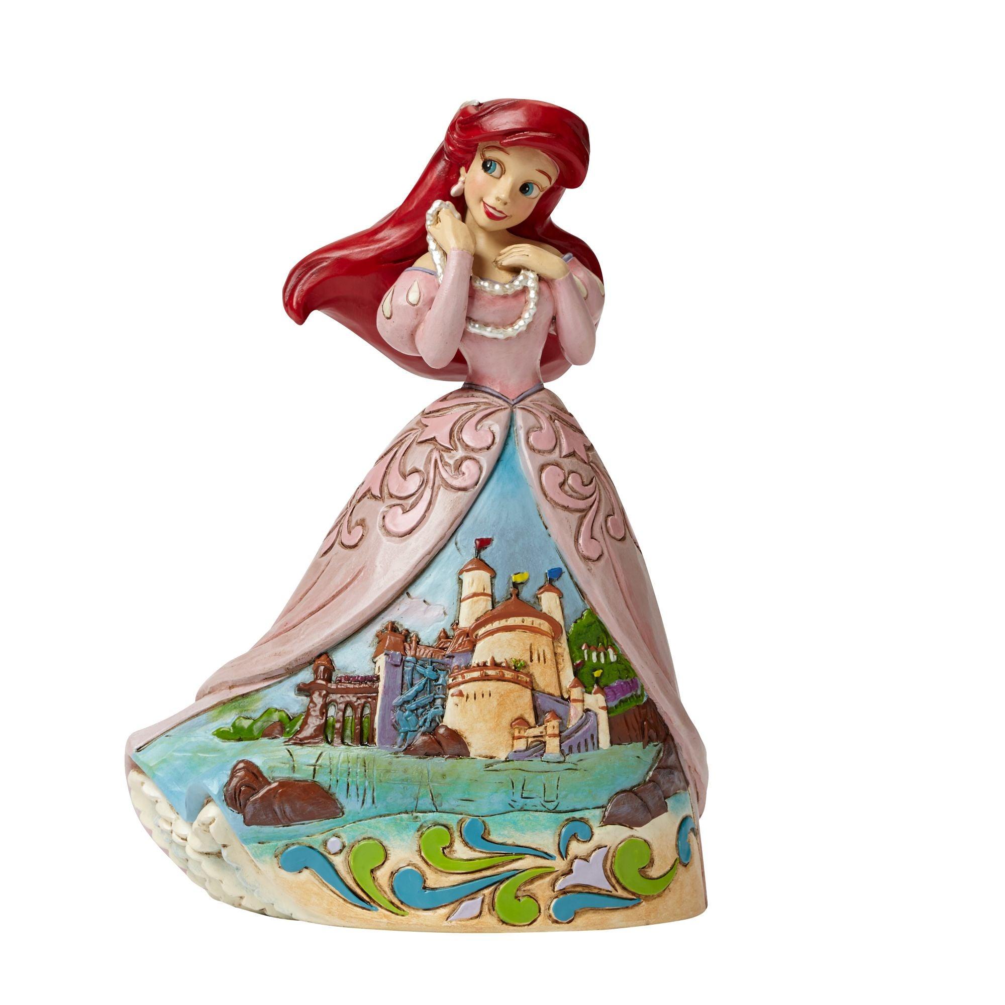 Disney Traditions by Jim Shore White Woodland Ariel and Max