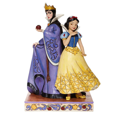 Evil and Innocence -Snow White and Evil Queen Figurine- Disney Traditions by JimShore - Jim Shore Designs UK