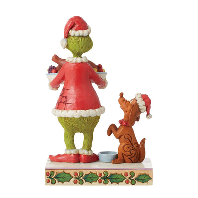 Grinch with Christmas Dinner Figurine - The Grinch by Jim Shore - Jim Shore Designs UK