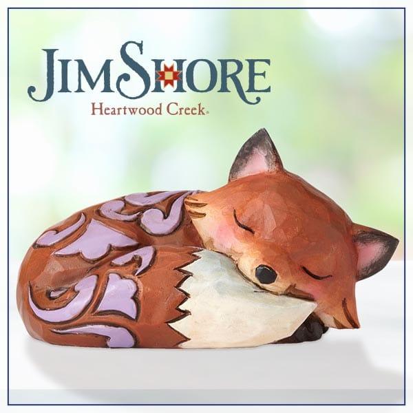 Little Fox by Jim Shore free with purchases over £30 for a limited time