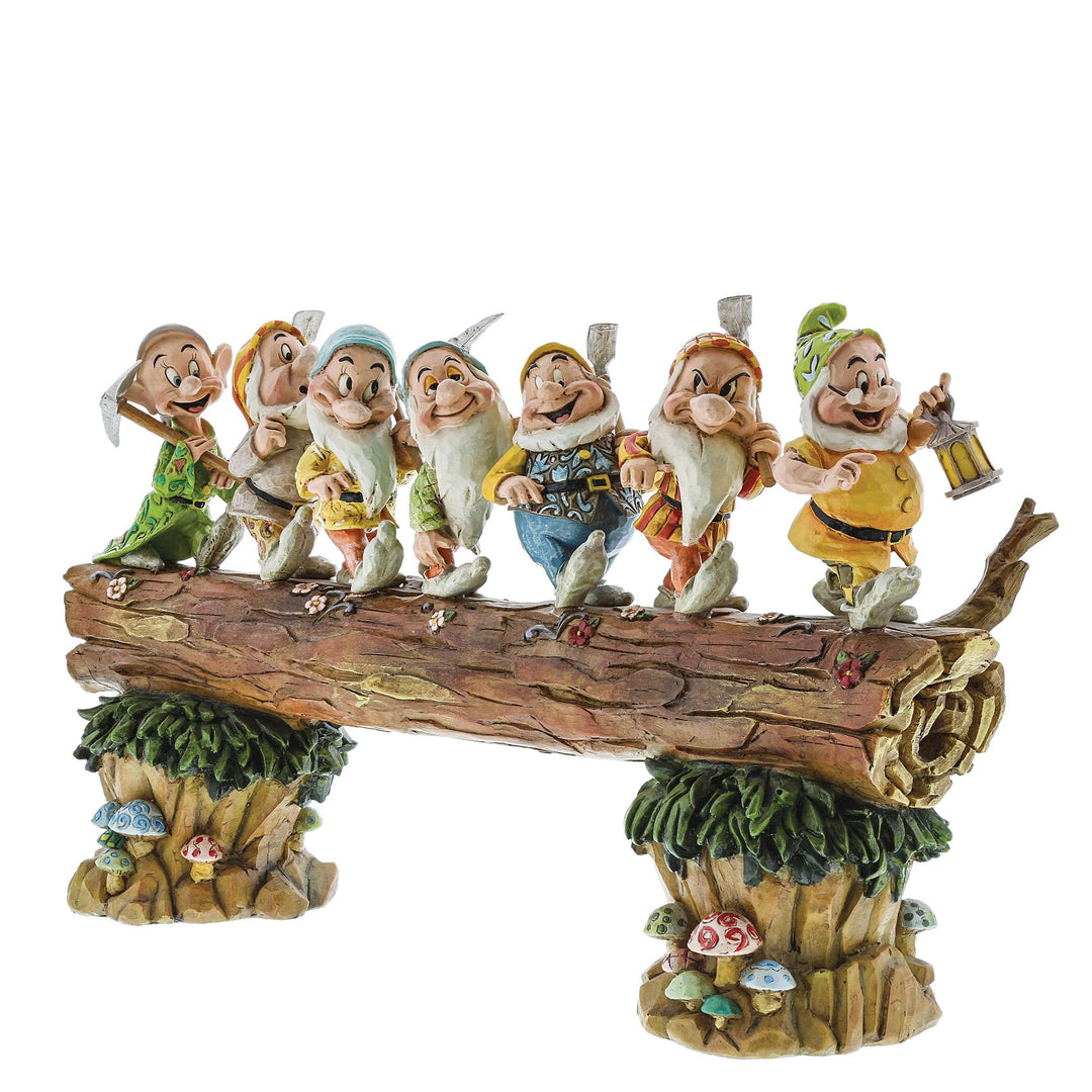 Homeward Bound - Seven Dwarfs Figurine - Disney Traditions by Jim Shore