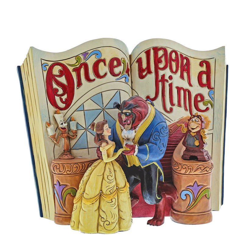 Love Endures - Beauty and The Beast Storybook Figurine - Disney Traditions by Jim Shore