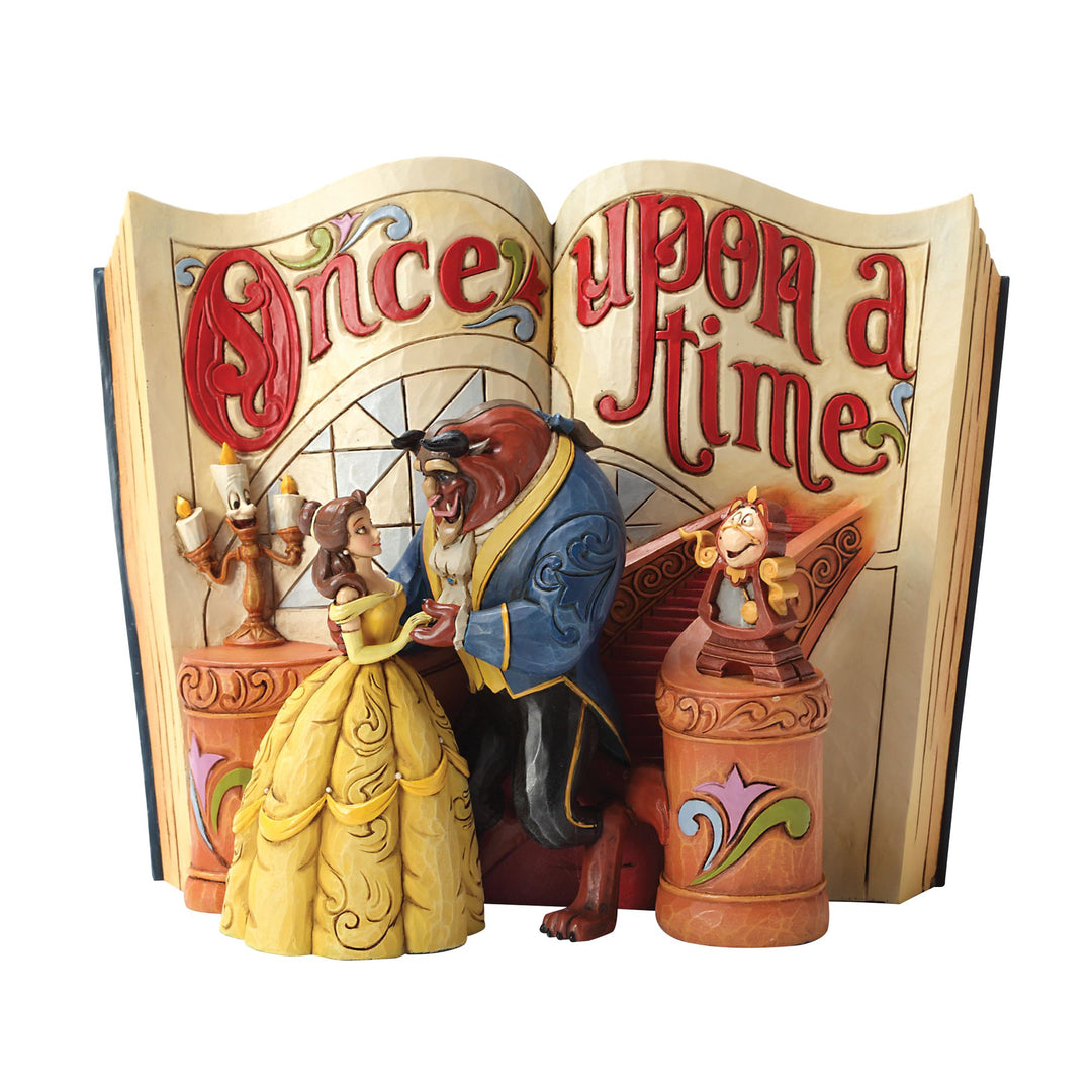 Love Endures - Beauty and The Beast Storybook Figurine - Disney Traditions by Jim Shore