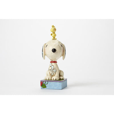 My Best Friend (Snoopy & Woodstock Personality Pose Figurine) - Peanuts by Jim Shore - Jim Shore Designs UK