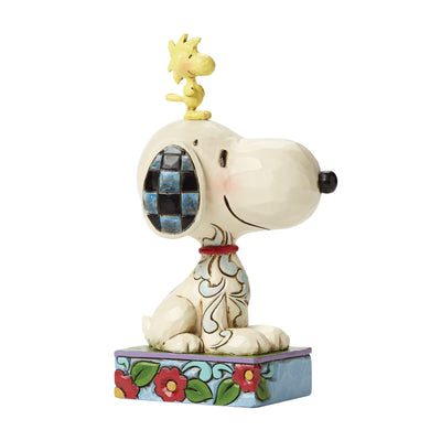 My Best Friend (Snoopy & Woodstock Personality Pose Figurine) - Peanuts by Jim Shore - Jim Shore Designs UK