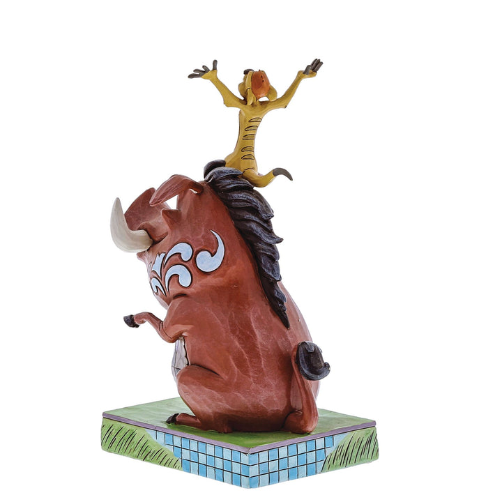 Carefree Cohorts - Timon and Pumbaa Figurine - Disney Traditions by Jim Shore