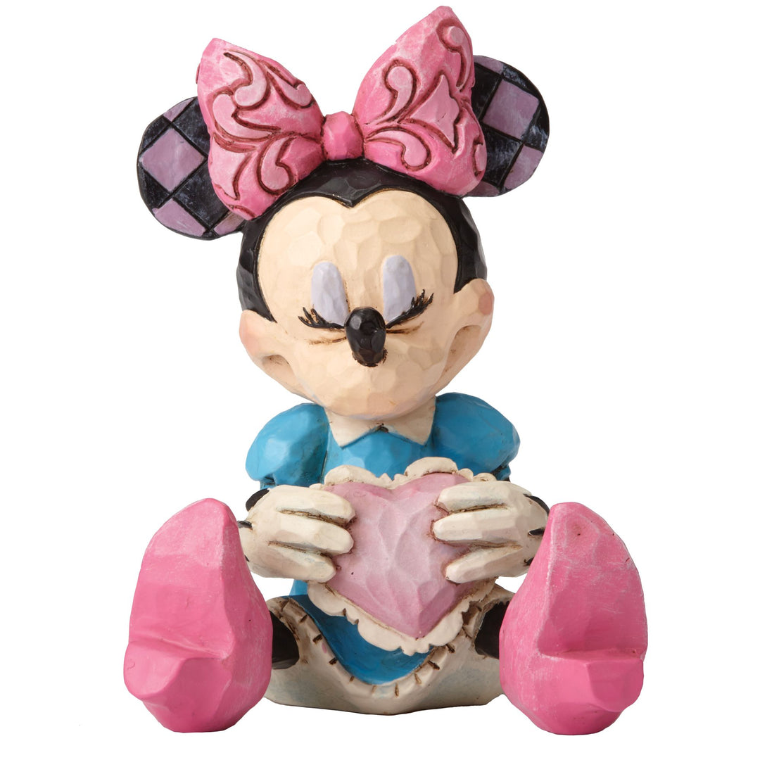 Minnie Mouse with Heart Mini Figurine - Disney Traditions by Jim Shore