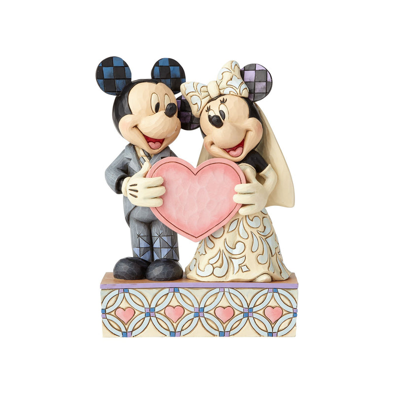 Two Souls, One Heart - Mickey and Minnie Mouse Figurine - Disney Traditions by Jim Shore