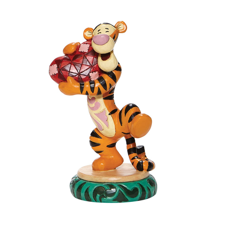 Heartfelt Hug - Tigger Holding Heart Figurine - Disney Traditons by Jim Shore