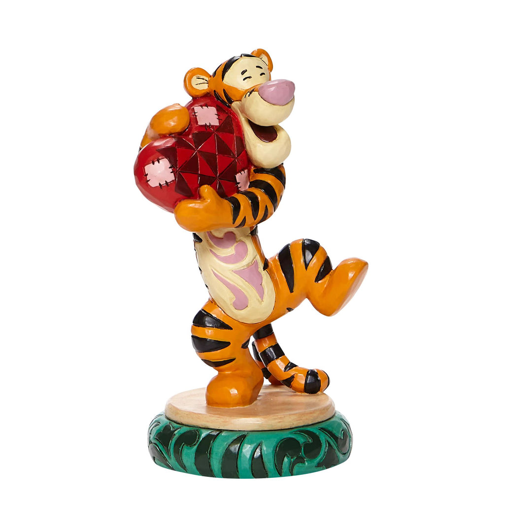 Heartfelt Hug - Tigger Holding Heart Figurine - Disney Traditons by Jim Shore